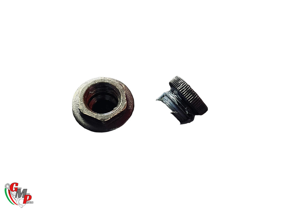 Ignition Cable Pass-Through End Cap on Engine Crankcase - Ducati