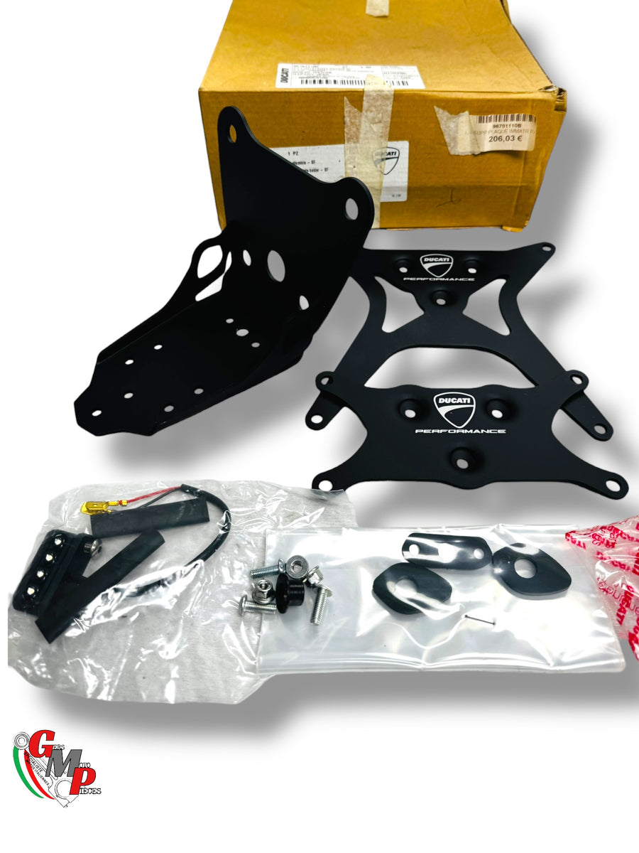 New Aluminum License Plate Holder - Ducati