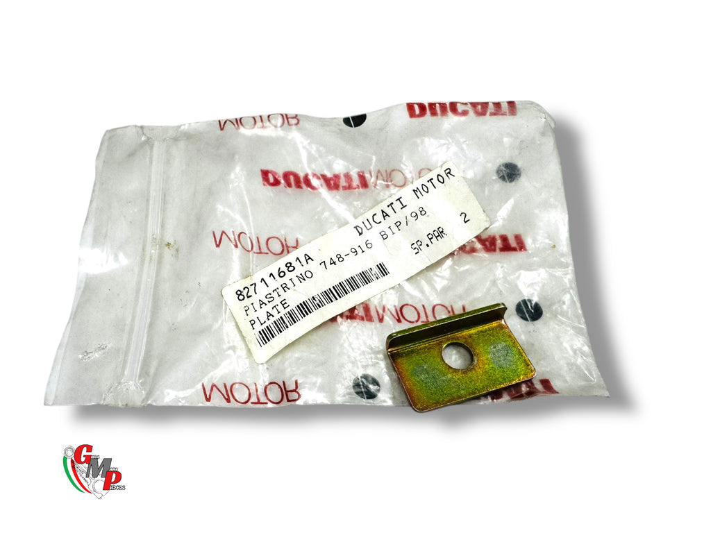 Plaquette Fixation Crochet Selle Passager NEUVE - Ducati