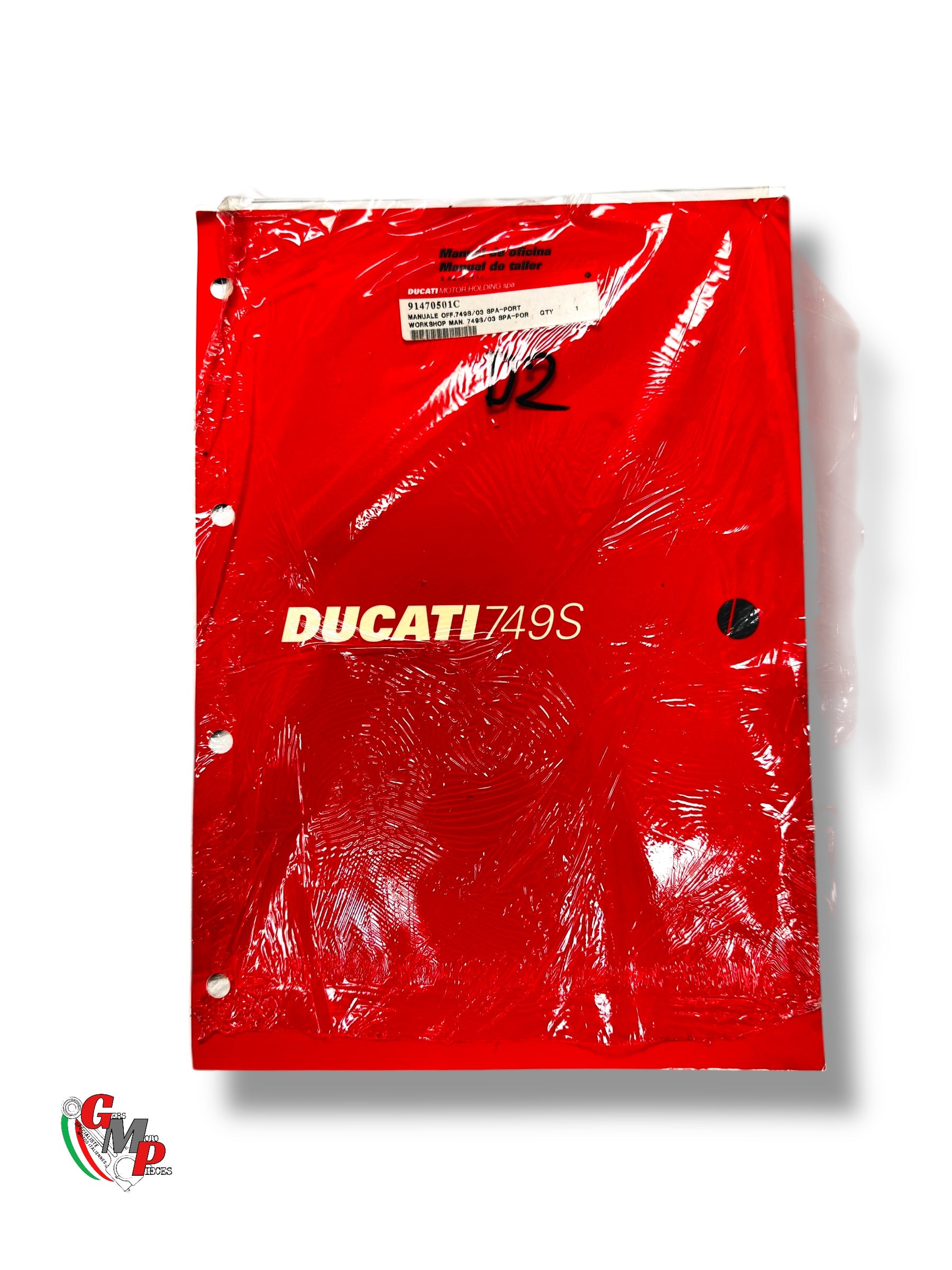 Manuel Atelier 749S 2003 Esp/por NEUF - Ducati