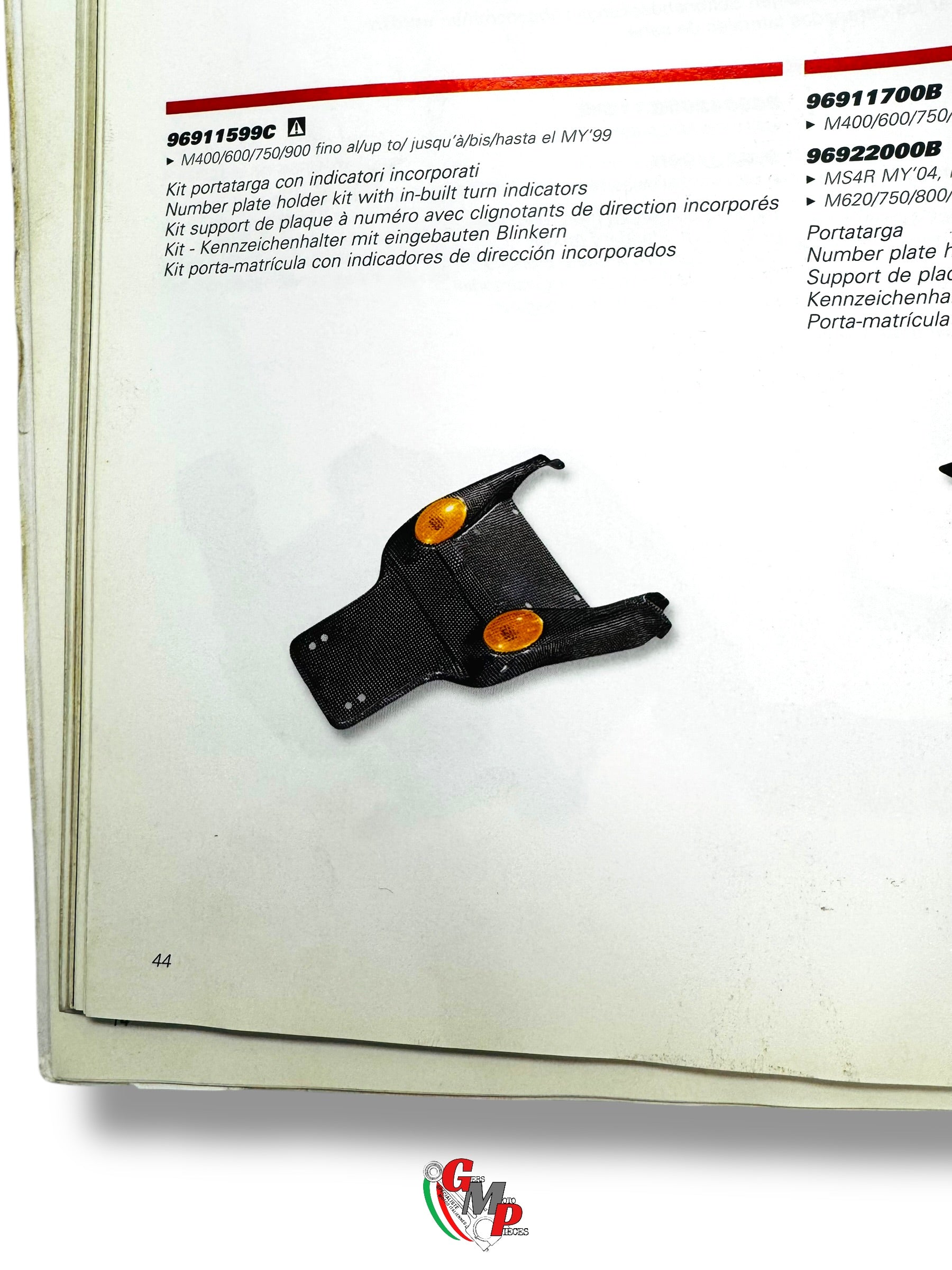 NEW Carbon License Plate Holder Kit - Ducati Performance