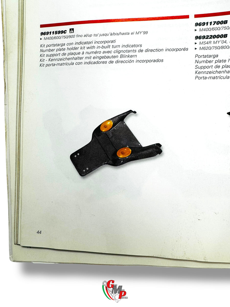 NEW Carbon License Plate Holder Kit - Ducati Performance