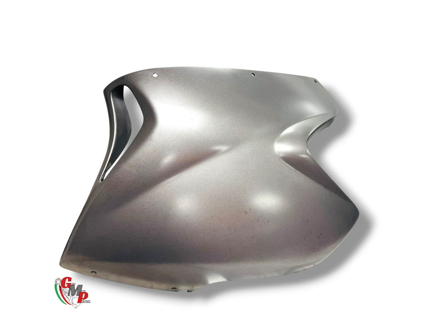 Lower Left Belly Pan Matte Grey Senna - Ducati