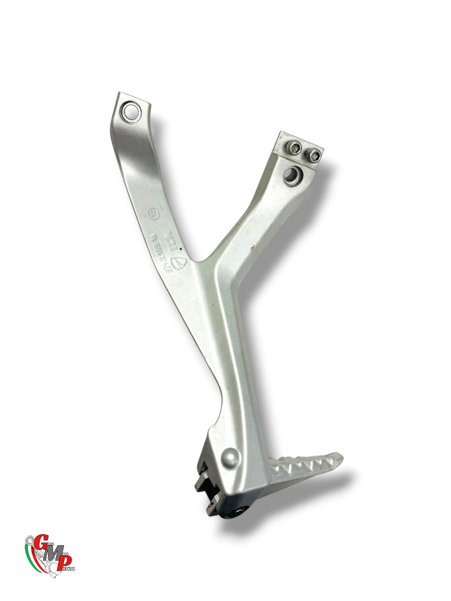 Complete Right Rear Footrest Plate - Ducati