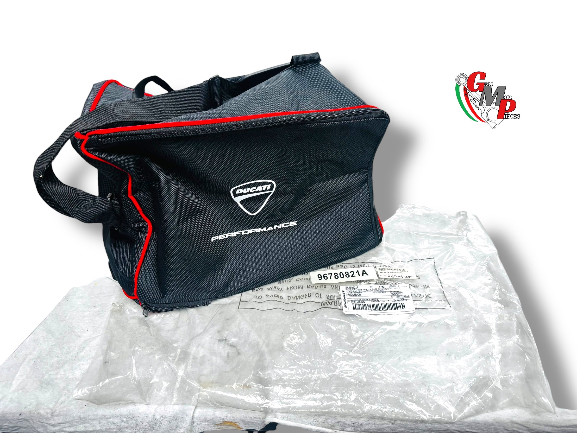 NEW Aluminum Top Case Inner Bag - Ducati Performance