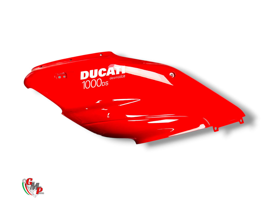 Left Upper Red Half Fairing - Ducati