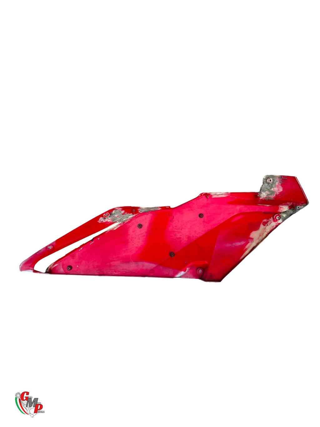 Left Side Fairing Repaired - Ducati
