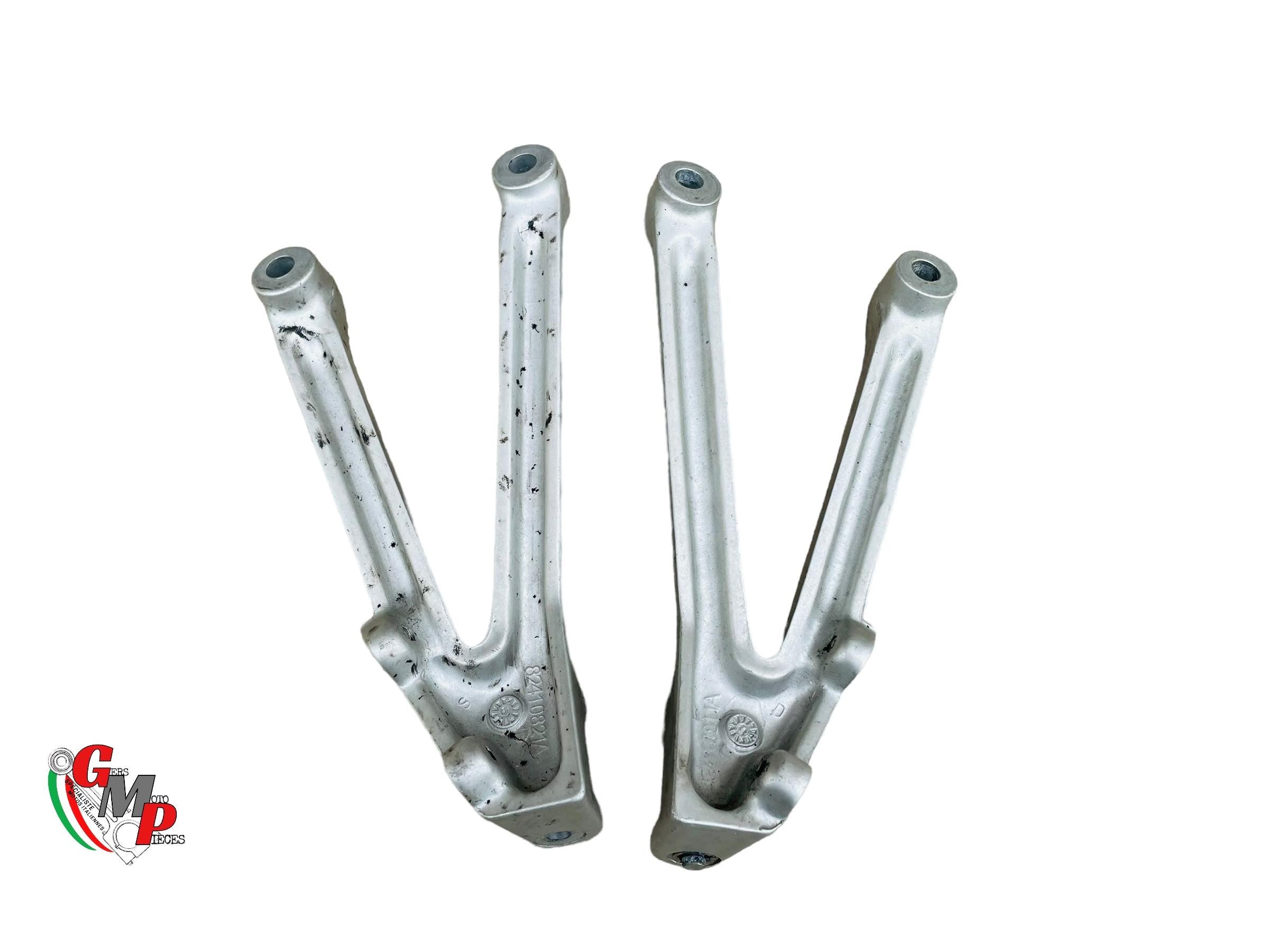 Pair of Passenger Footrest Plates - Ducati