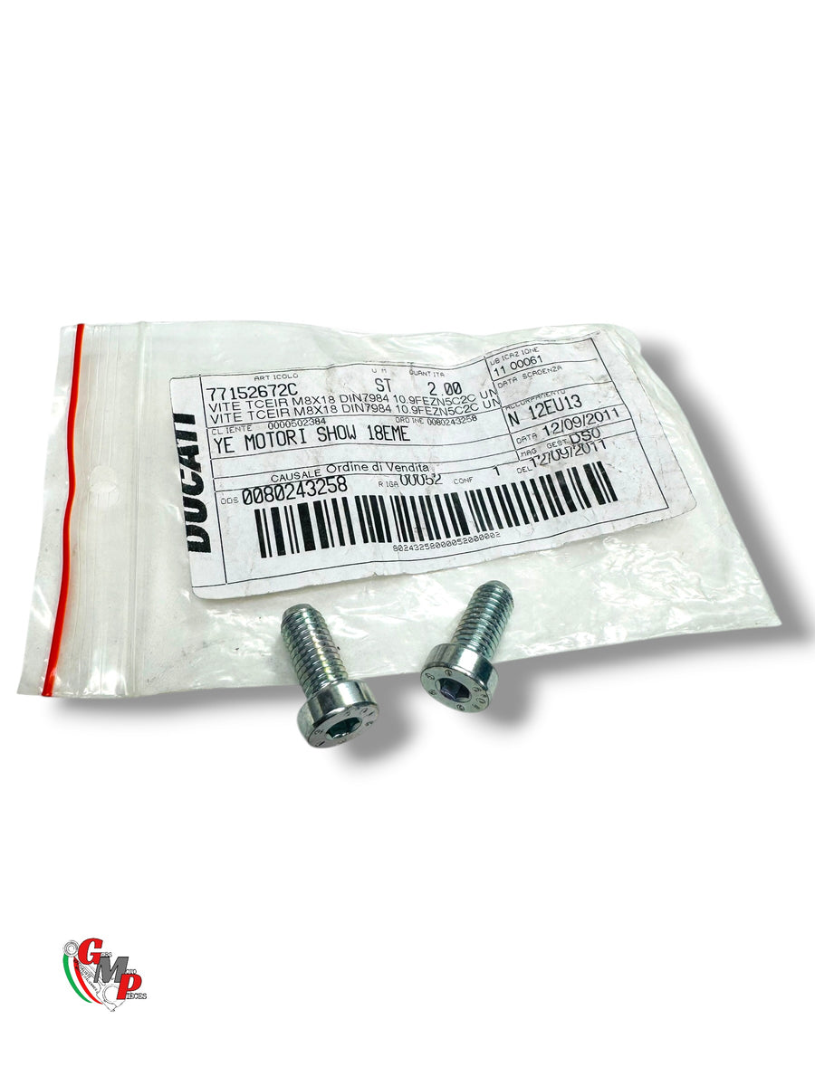 New Tensioner Pulley Screws - Ducati