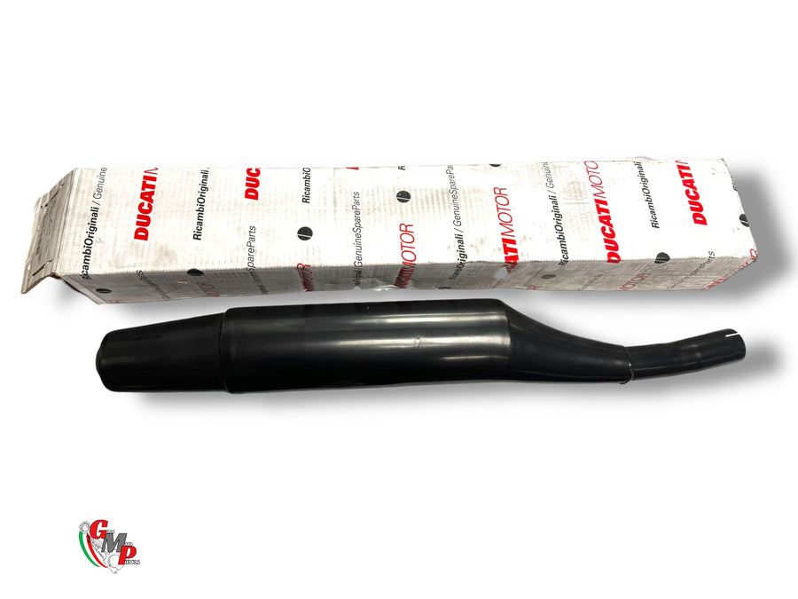 New Stainless Steel Straight Silencer - Ducati