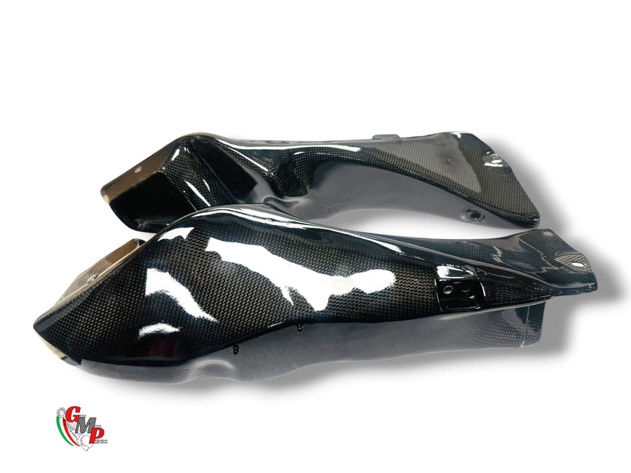 Pair of Carbon Air Scoops - Ducati