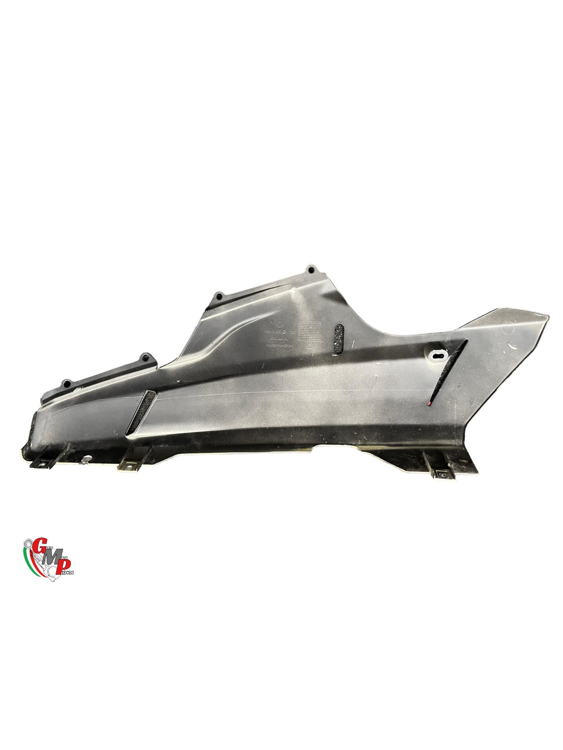 Black Right Skid Plate - Ducati