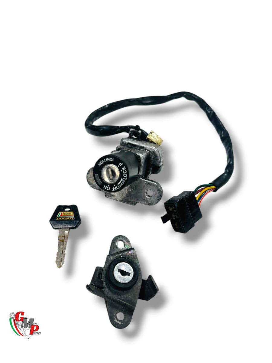 Ignition Switch and Seat Lock Set - Ducati