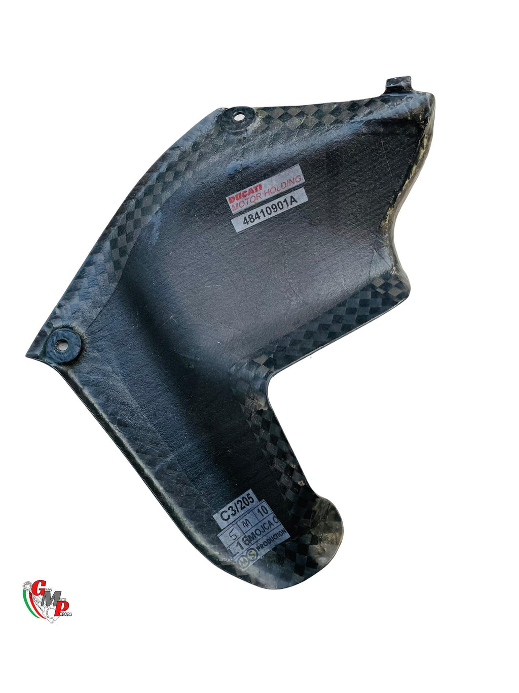 Carbon Lower Left Air Deflector - Ducati