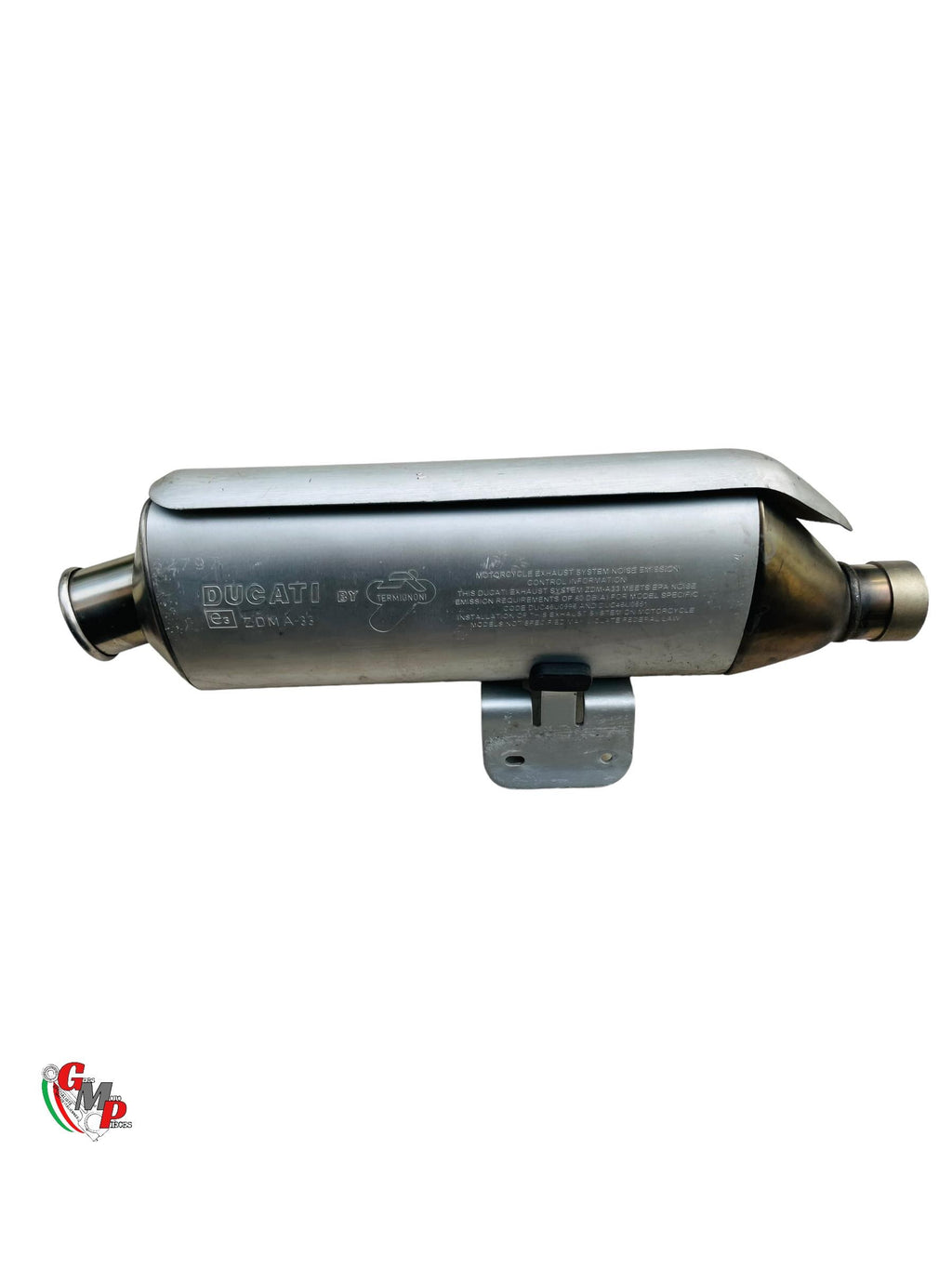 Upper Exhaust Muffler - Ducati