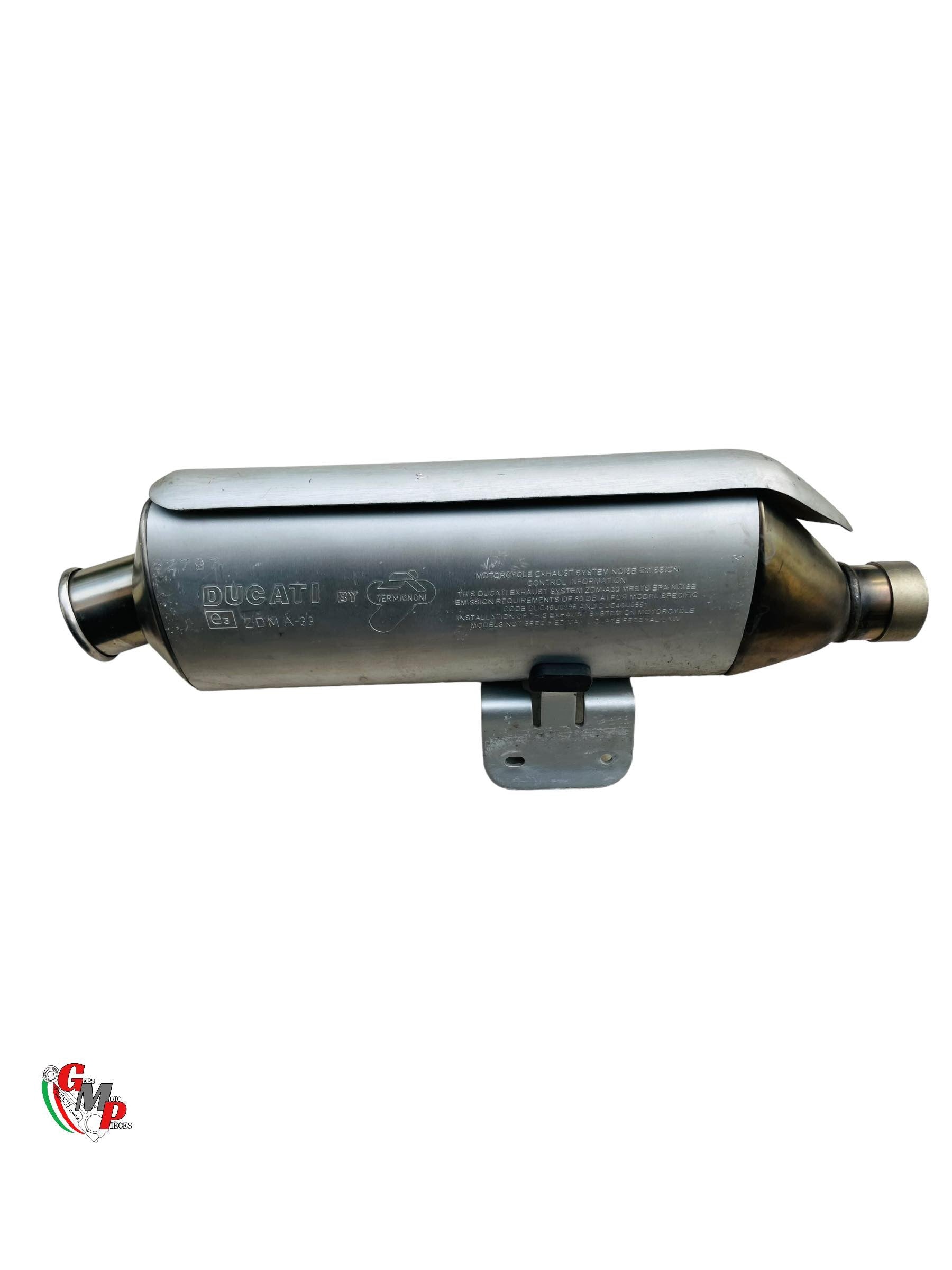 Upper Exhaust Muffler - Ducati