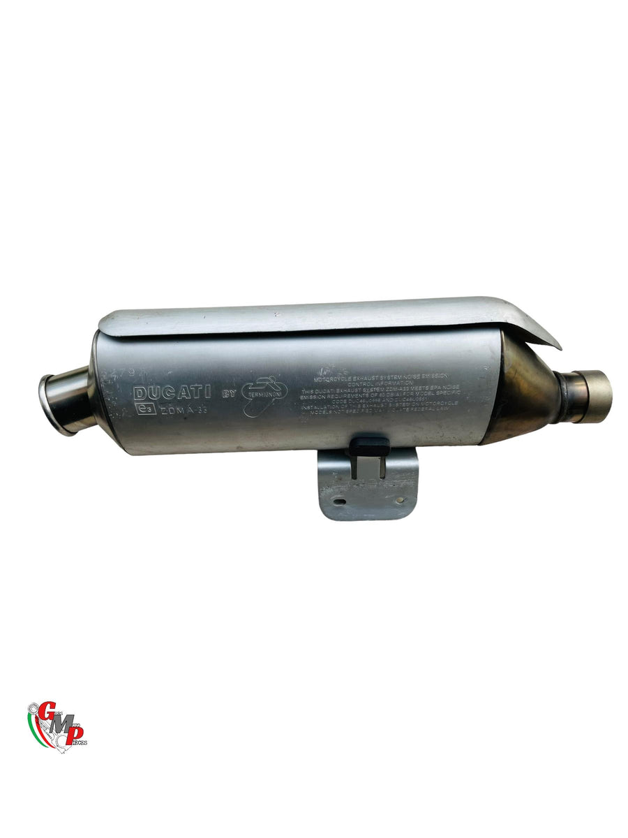 Upper Exhaust Muffler - Ducati