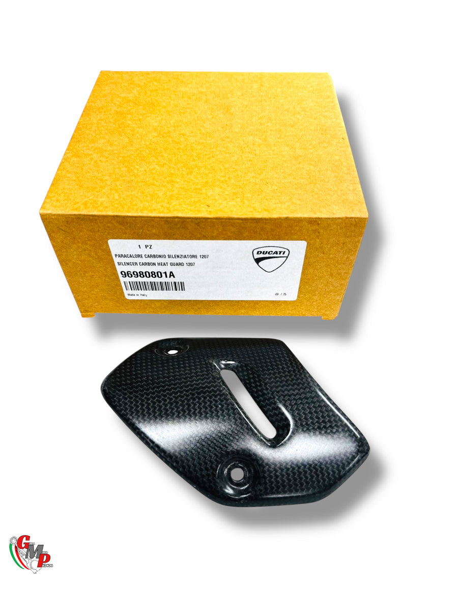Carbon Heat Shield Muffler - Ducati