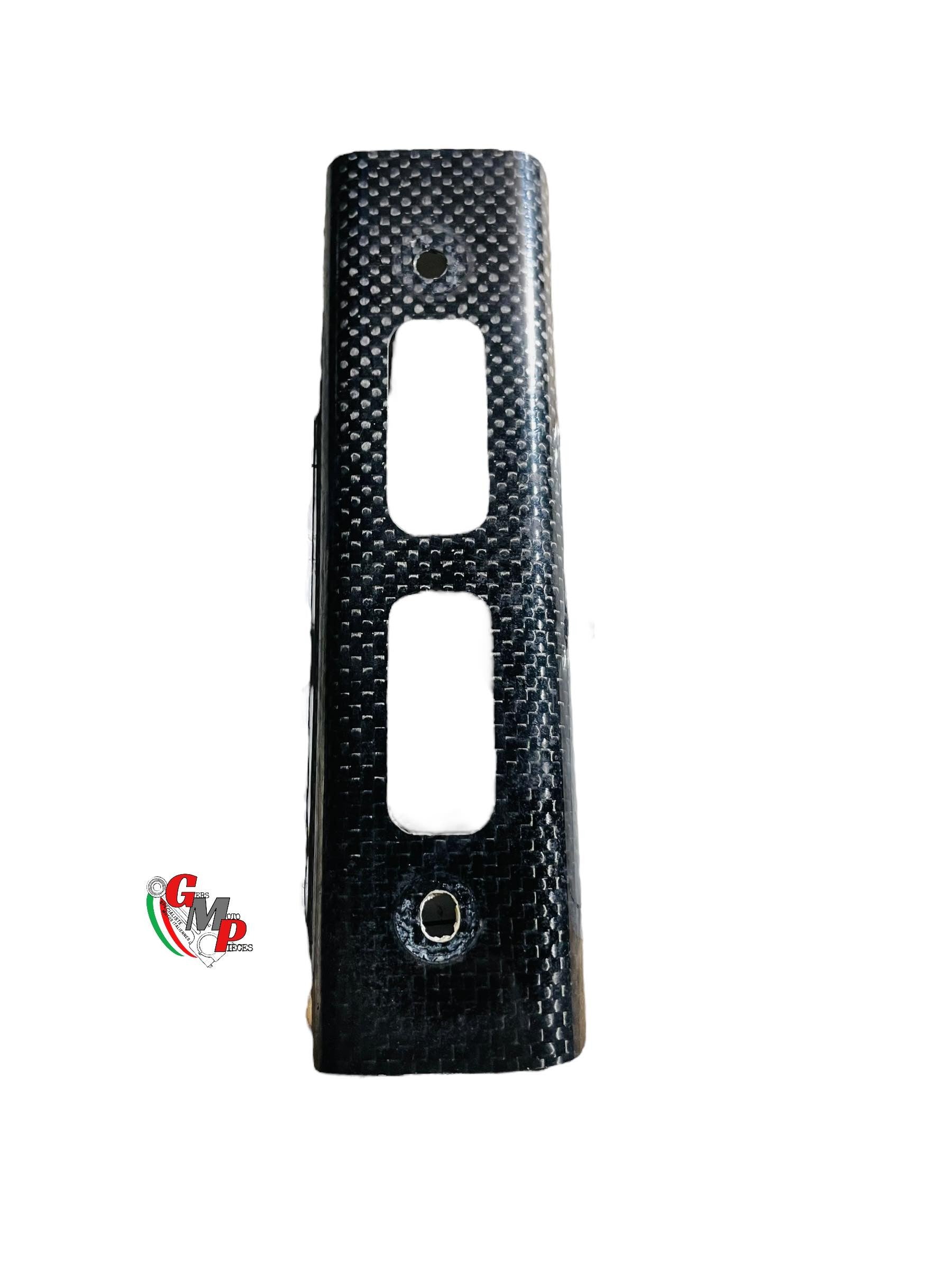 Left Carbon Water Radiator Protection - Ducati