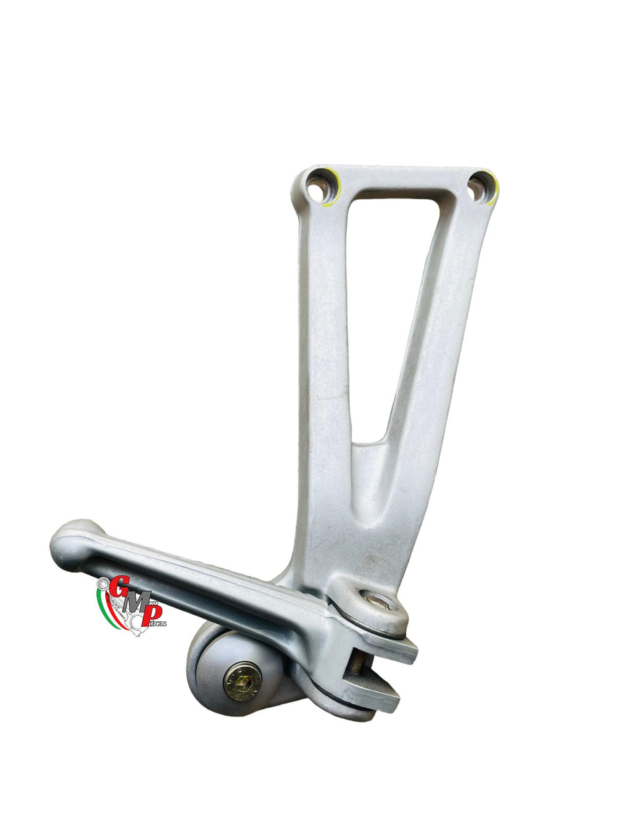 Right Passenger Footrest and Exhaust Bracket - Ducati