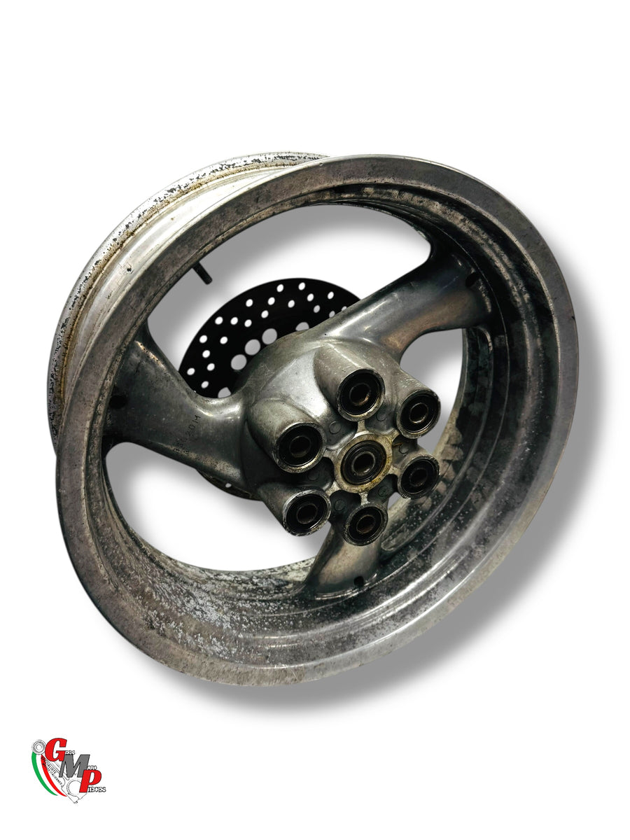 Polished Rear Wheel Rim - Ducati