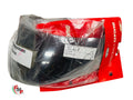 New VEMAR Silver Mirror Visor - Ducati