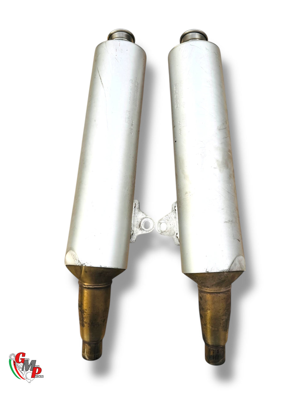 Pair of Exhaust Silencers - Ducati