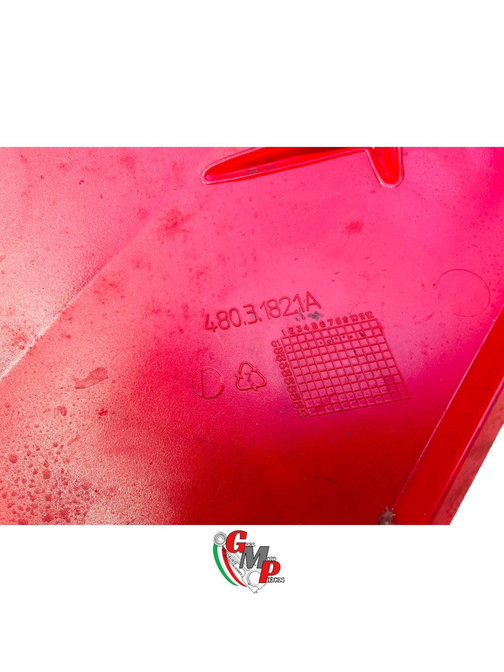 Left Upper Fairing Side Panel Red - Ducati