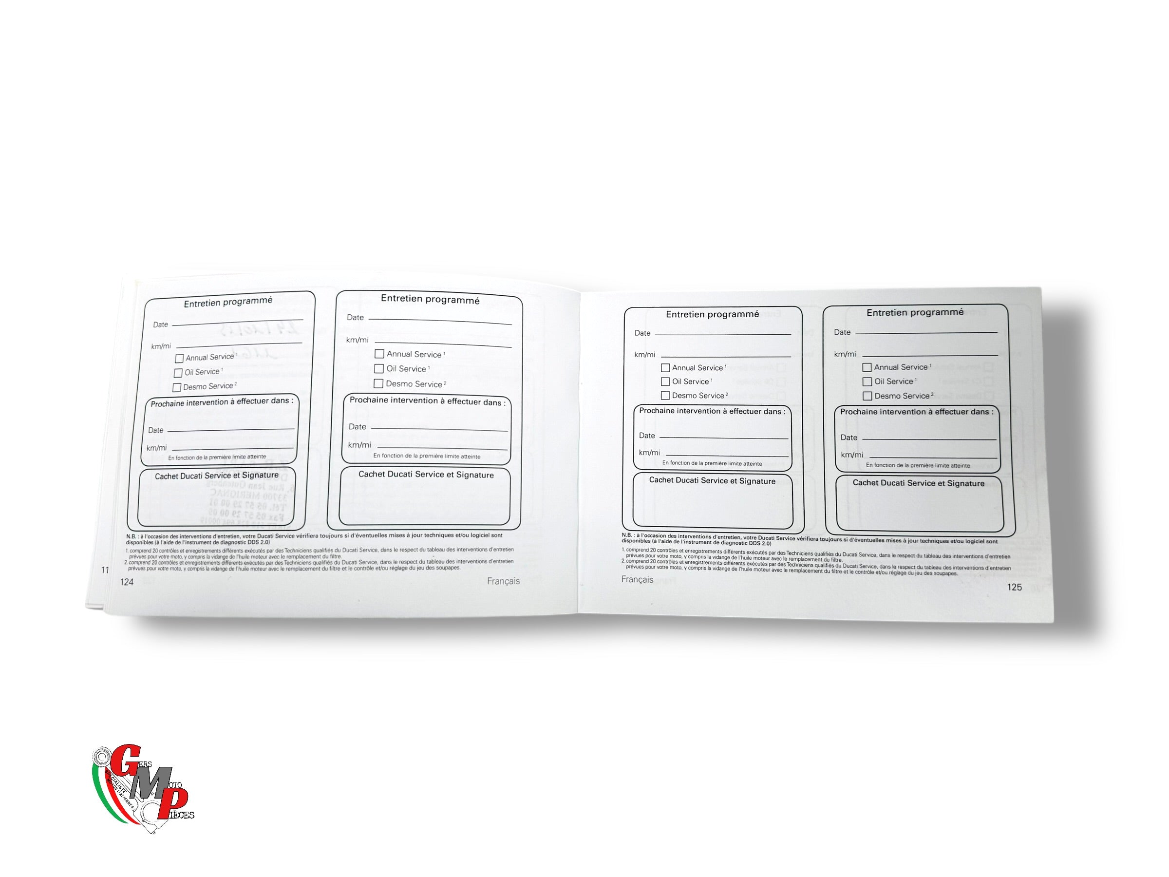 Maintenance Manual It/Gb/De/Es/Pt/Fr/Nl/Gr - Ducati