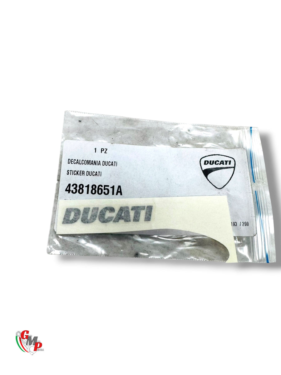 Decalcomanie Ducati Rouge/Blanc NEUF - Ducati
