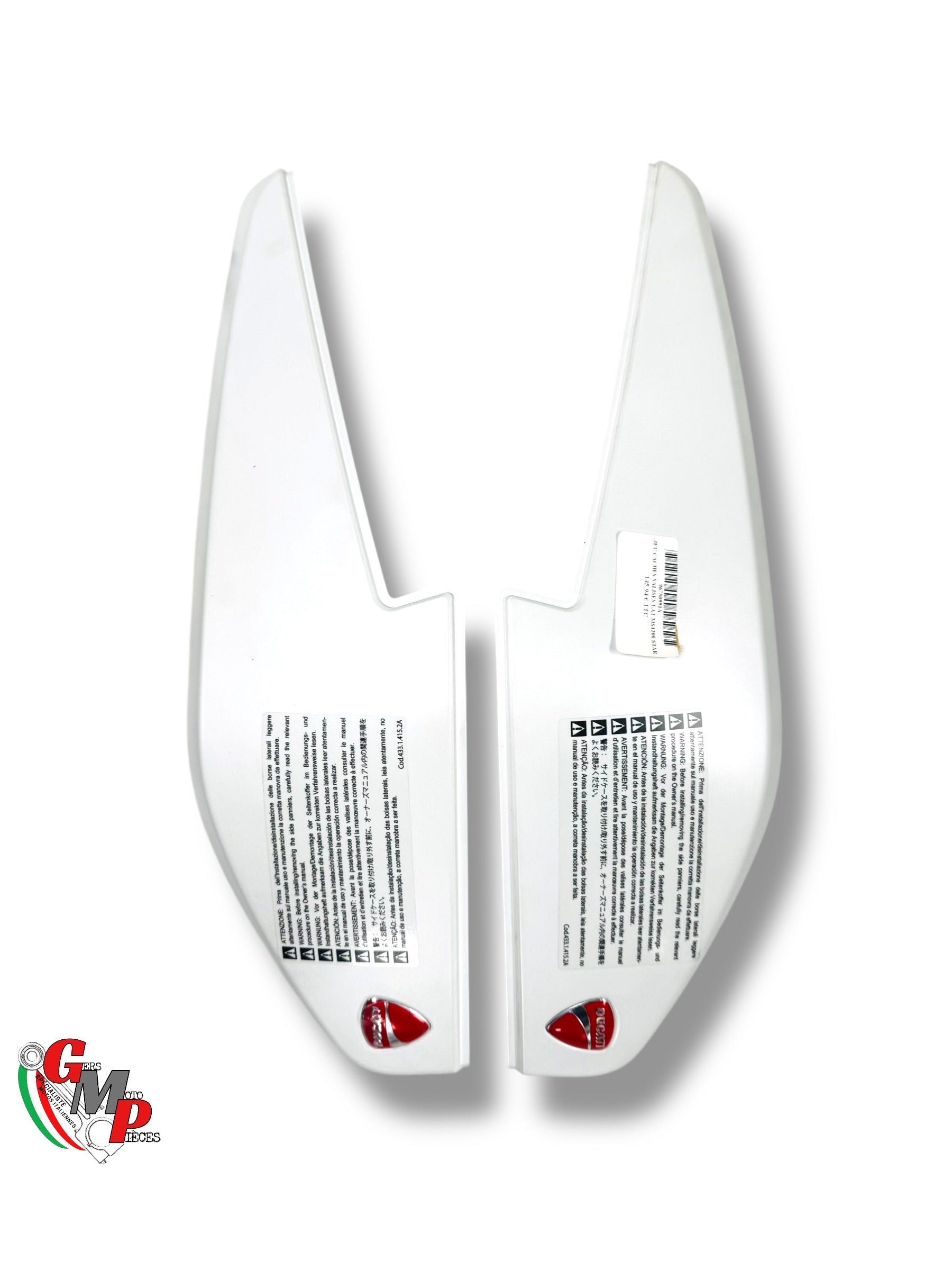 Star Whites NEW Suitcase Covers Set - Ducati Performance