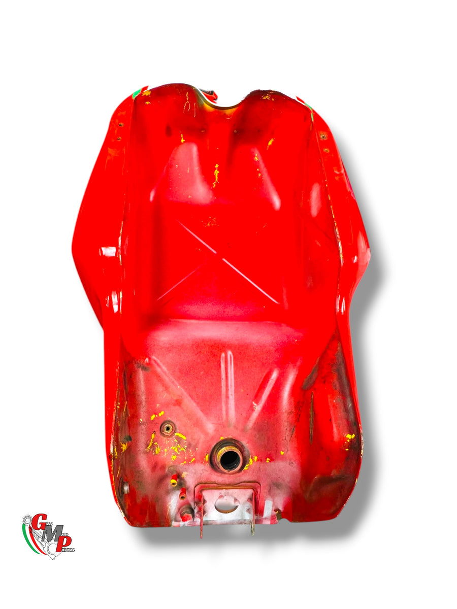 Fuel Tank Red White Stripe - Ducati