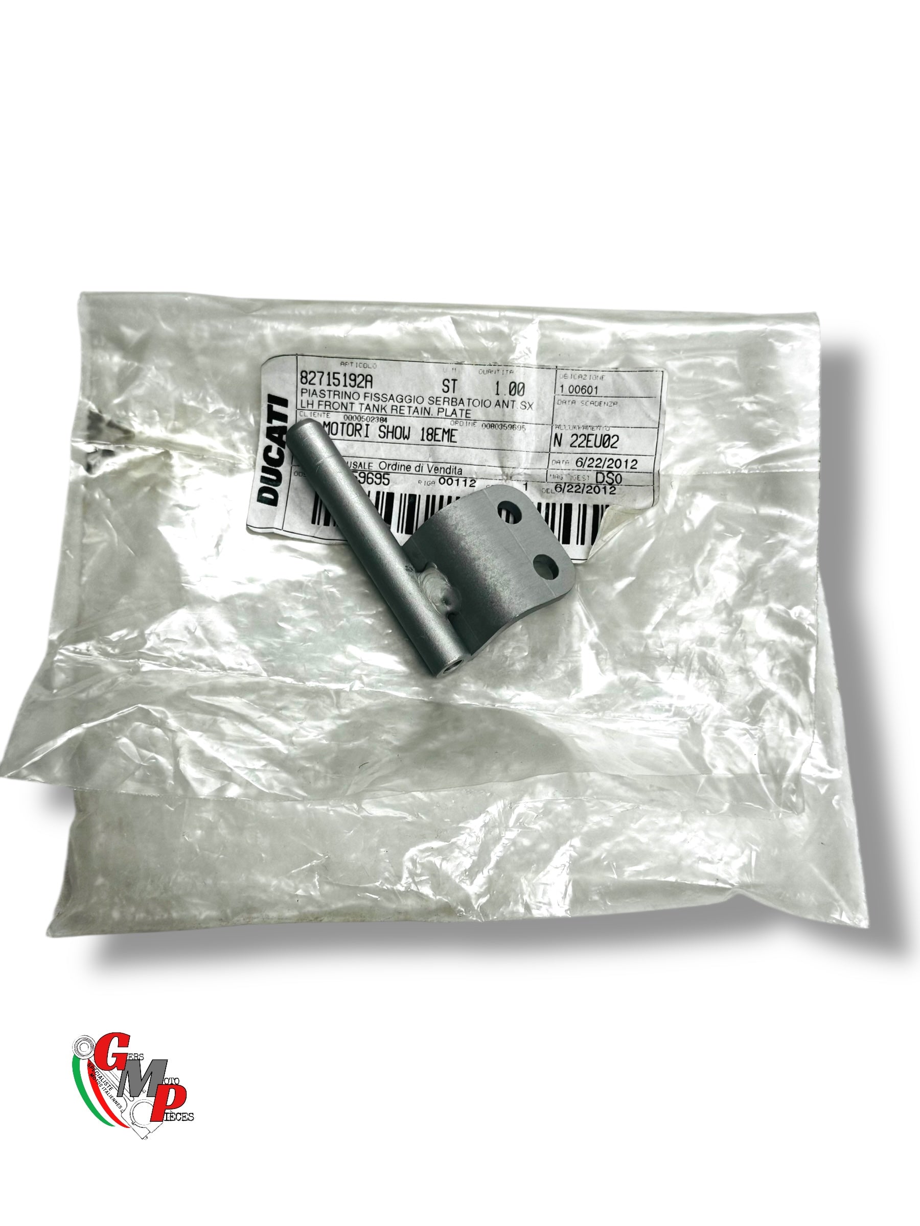 Fixation Avant Reservoir Gauche NEUVE - Ducati