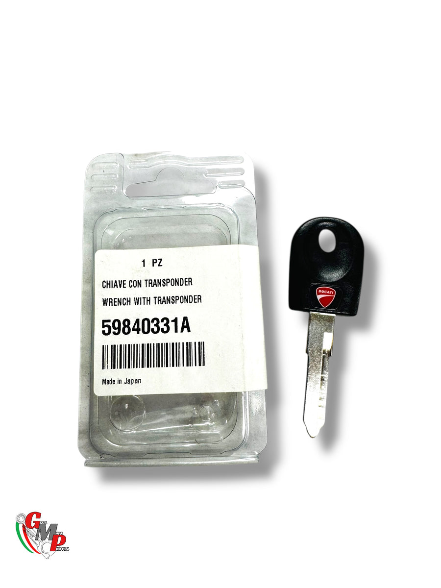 Brand New Key With Transponder - Ducati