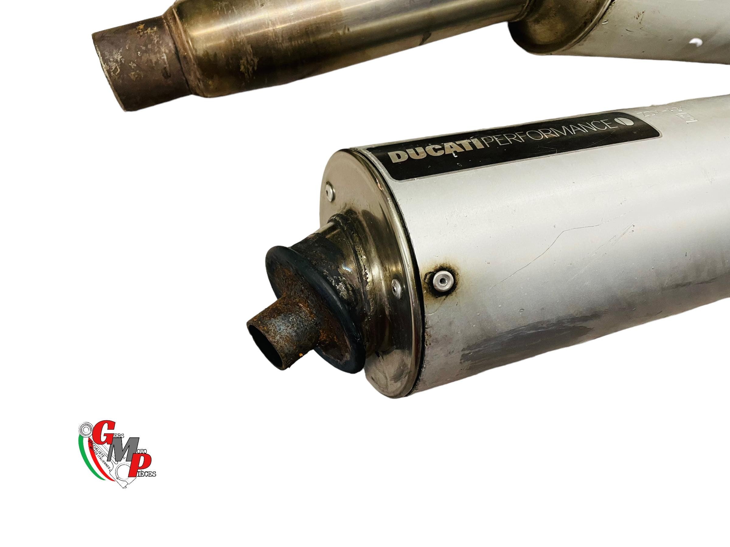 Pair of modified original exhausts - Ducati