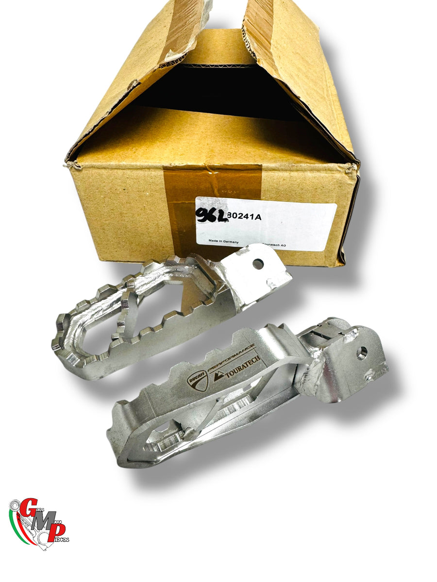 Touratech NEW Off-Road Footpegs Set - Ducati