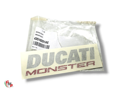 Embleme Ducati Noir NEUF - Ducati