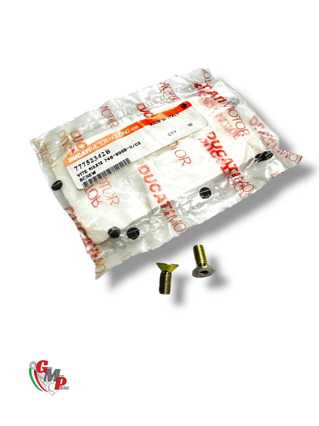 M5X12 Bolt Fixing Support Bichromated NEW - Ducati