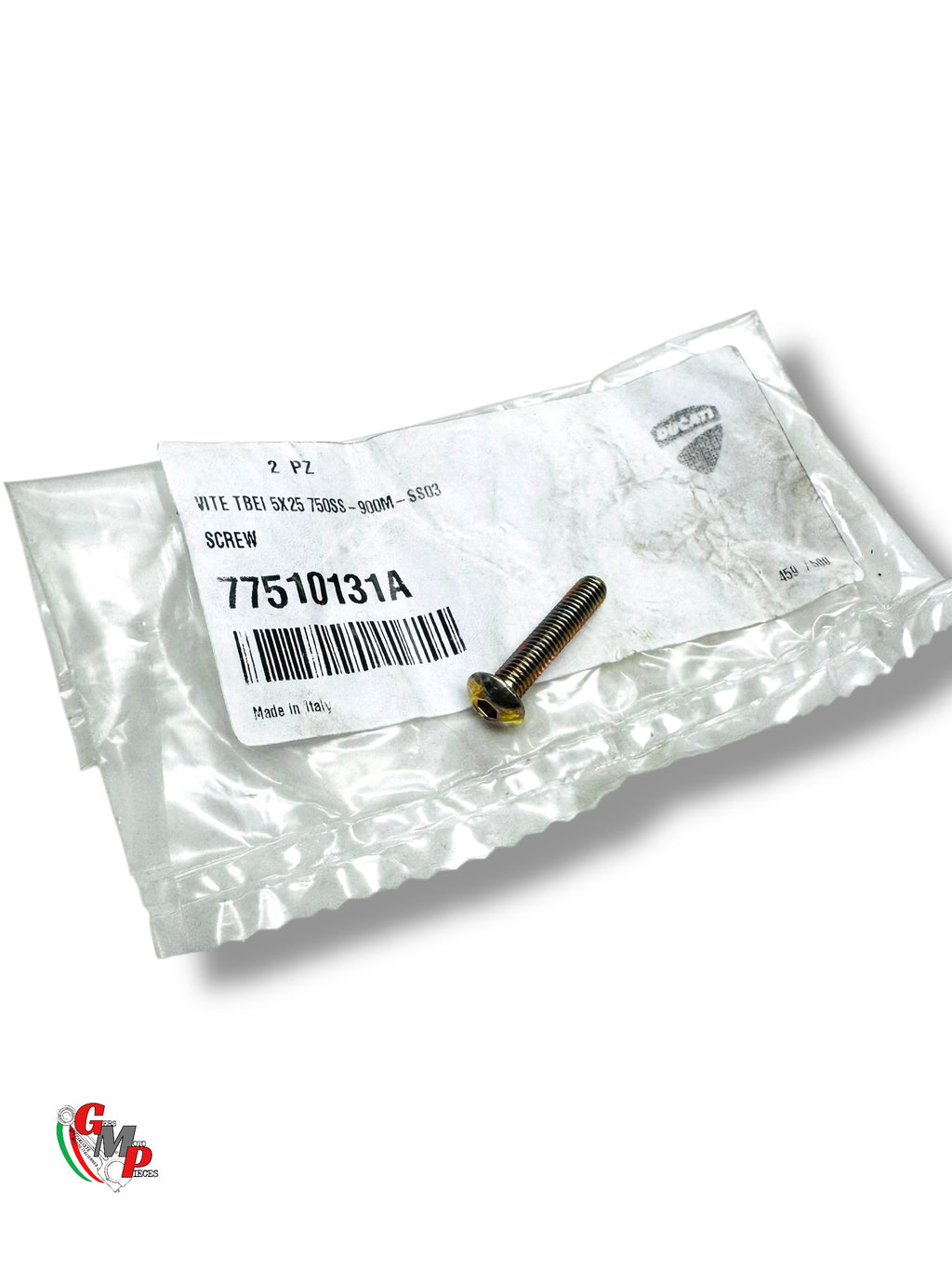 Screw Tbei 5X25 Bichromate NEW - Ducati