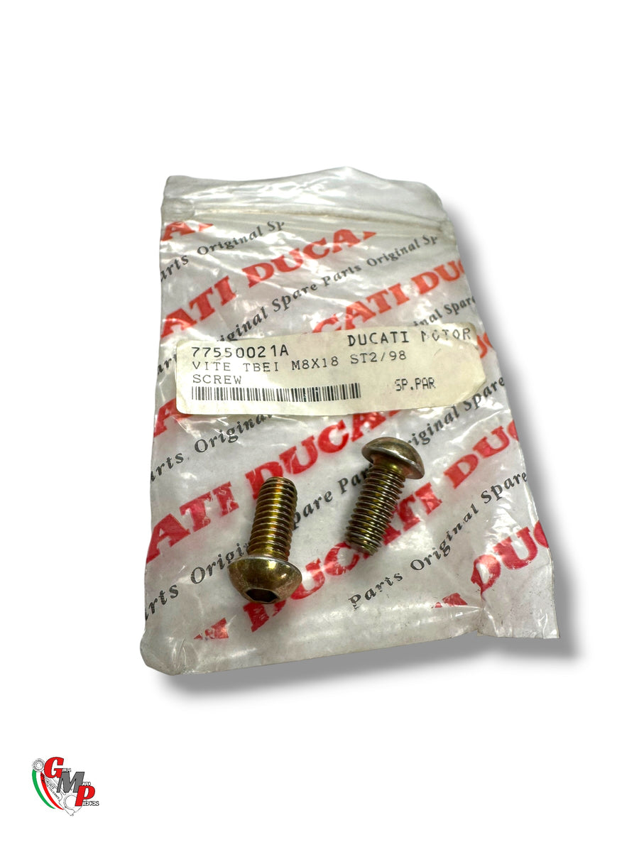 M8x18 Bichromated Screw NEW - Ducati