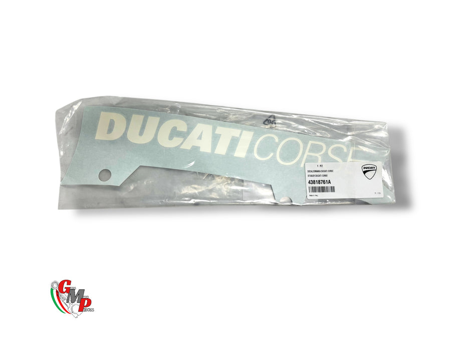 NEW Ducati Corse Sticker - Ducati