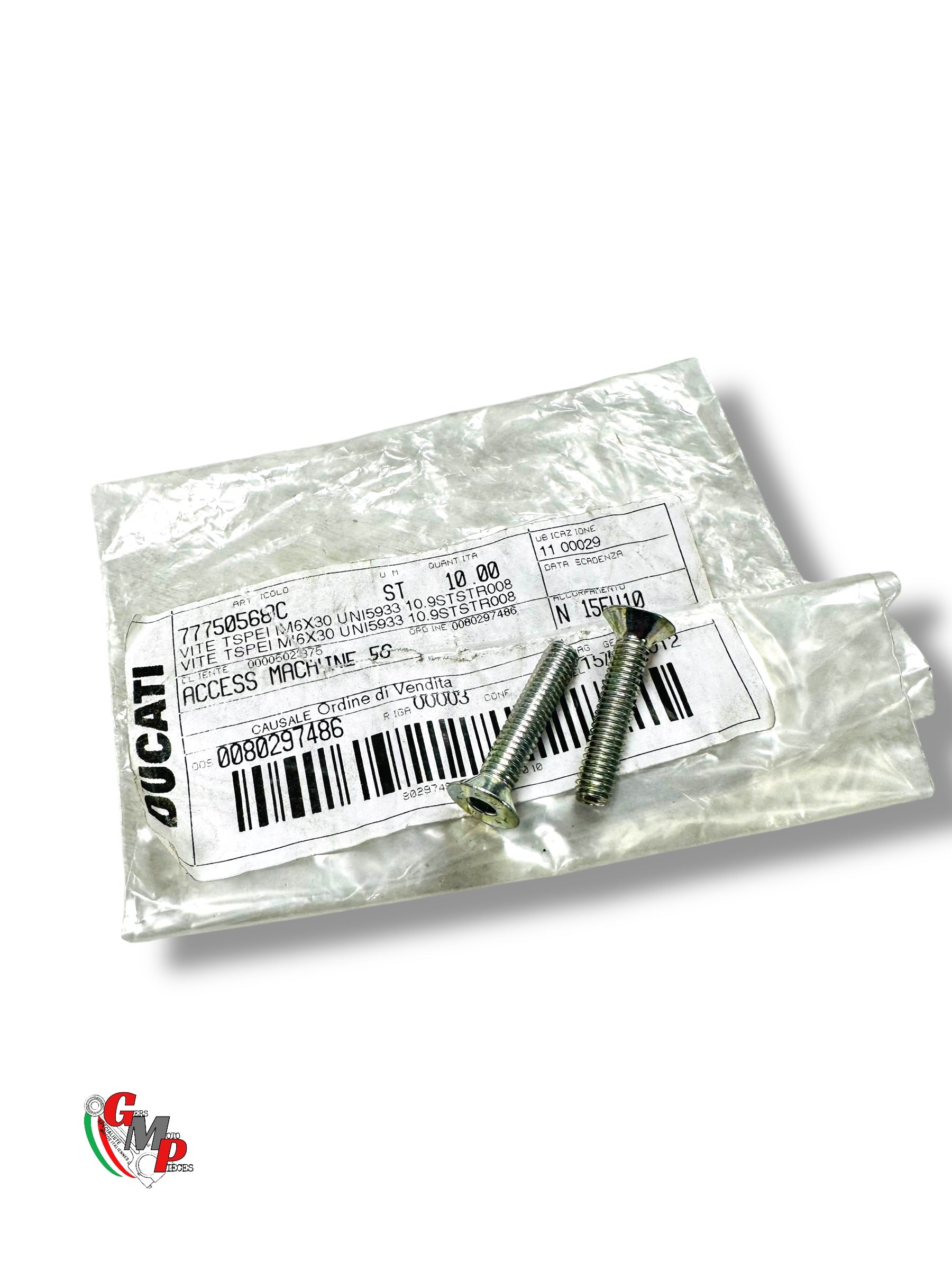 Screw Tspei M6X30 NEW - Ducati
