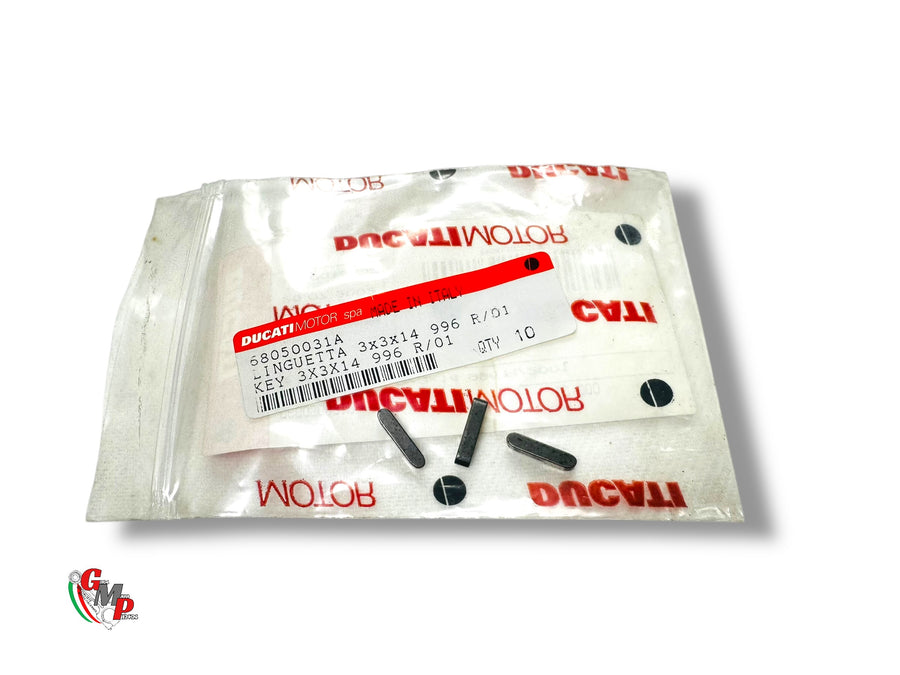 Key 3X3X14 NEW - Ducati