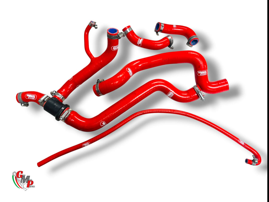 Red Samco Sport Racing Hose Kit - Ducati