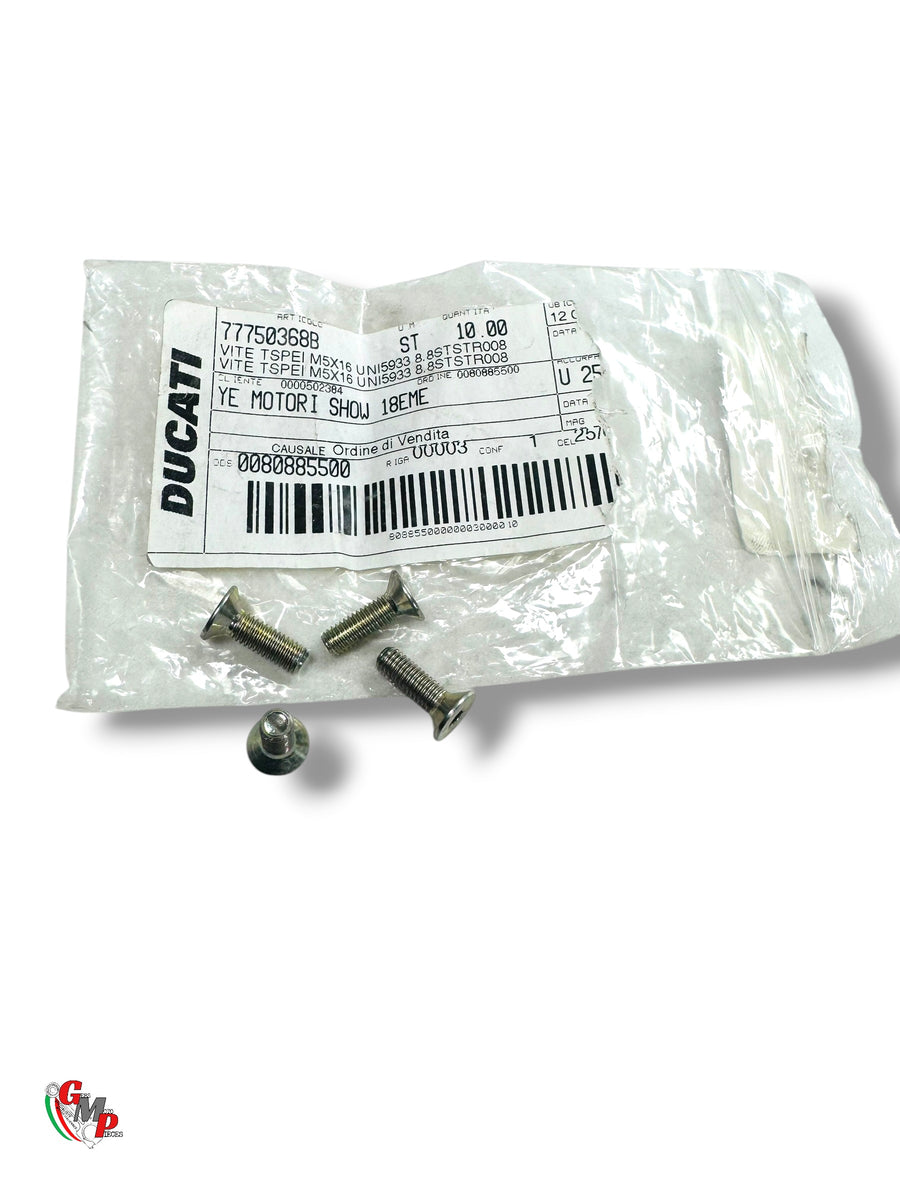 New M5X16 Tspei Screw - Ducati