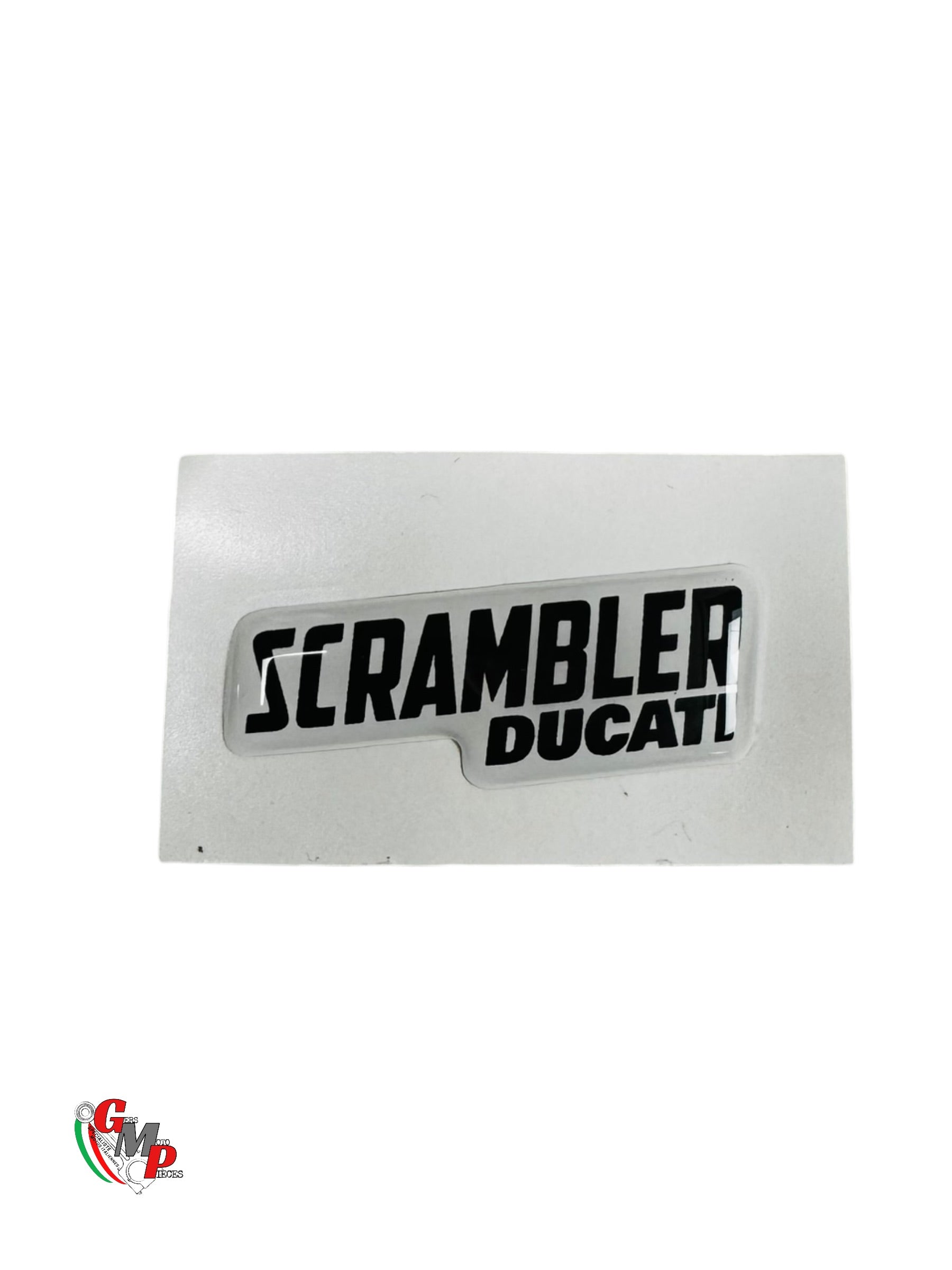 Ducati Scrambler Logos Autocollant Relief Gel 15X40 NEUF - Ducati