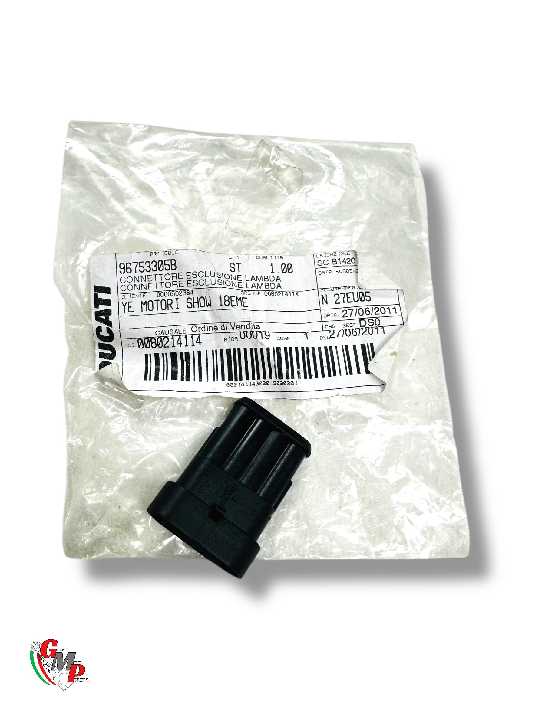 Bouchon Schunt Connecteur 4 fils NEUF - Ducati