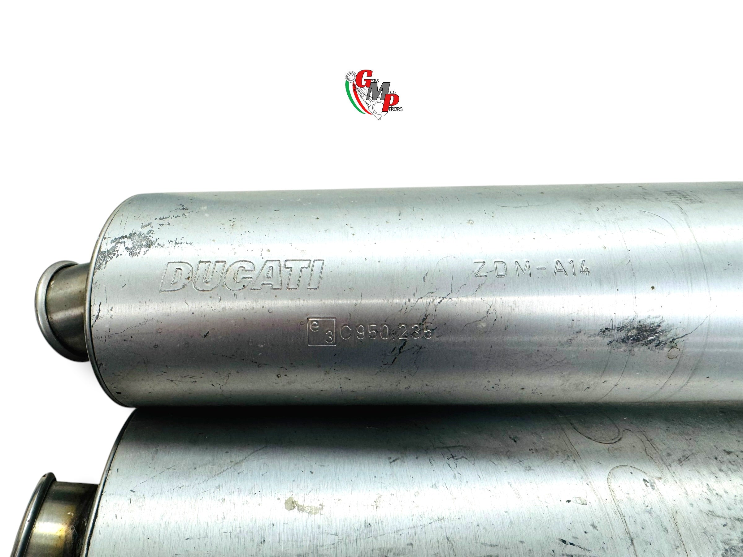 Pair of Original Silencers - Ducati