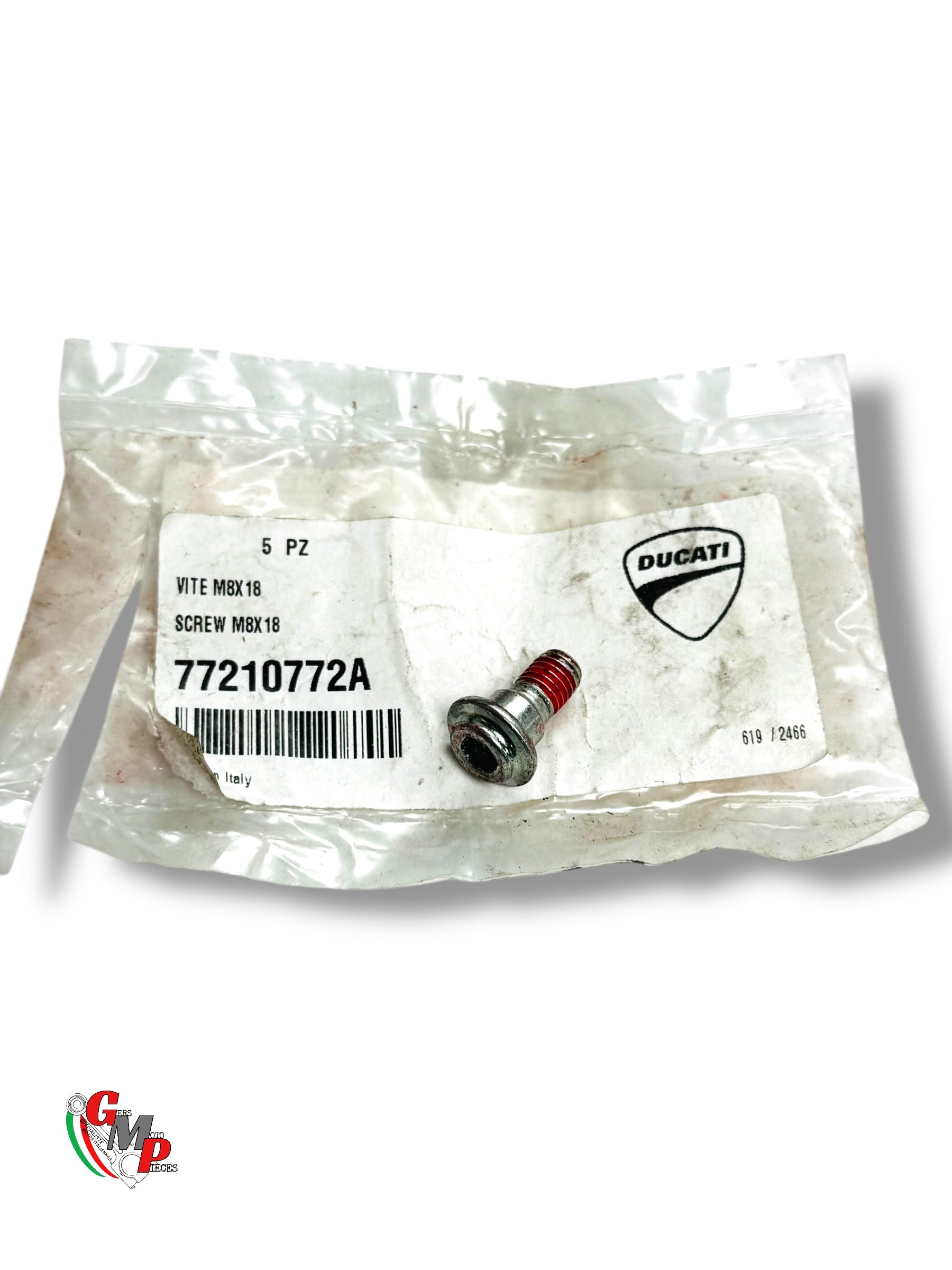 Vis M8X18 Fixation Platine Repose Pied NEUVE - Ducati