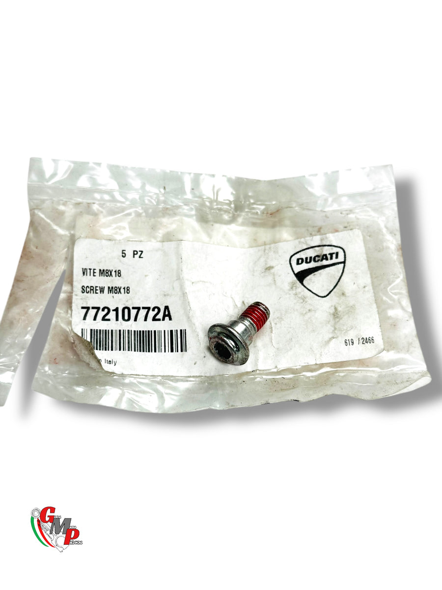 Screw M8X18 Footrest Plate Fixing NEW - Ducati